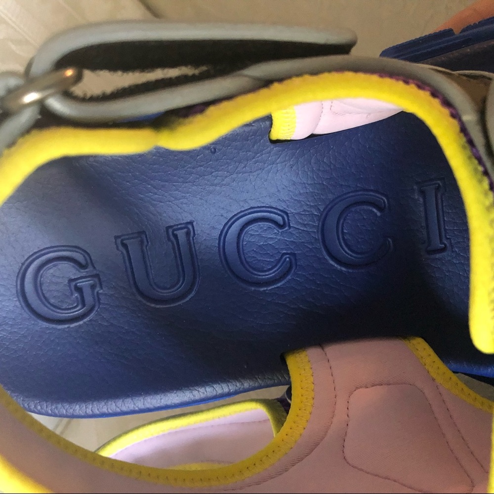 $980 Gucci Sega sandals men US size 12.5 - Picture 7 of 10